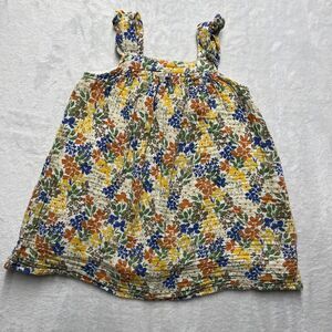 Angel Dear Muslin Sundress Girls 3T Floral Summer 100% Cotton‎